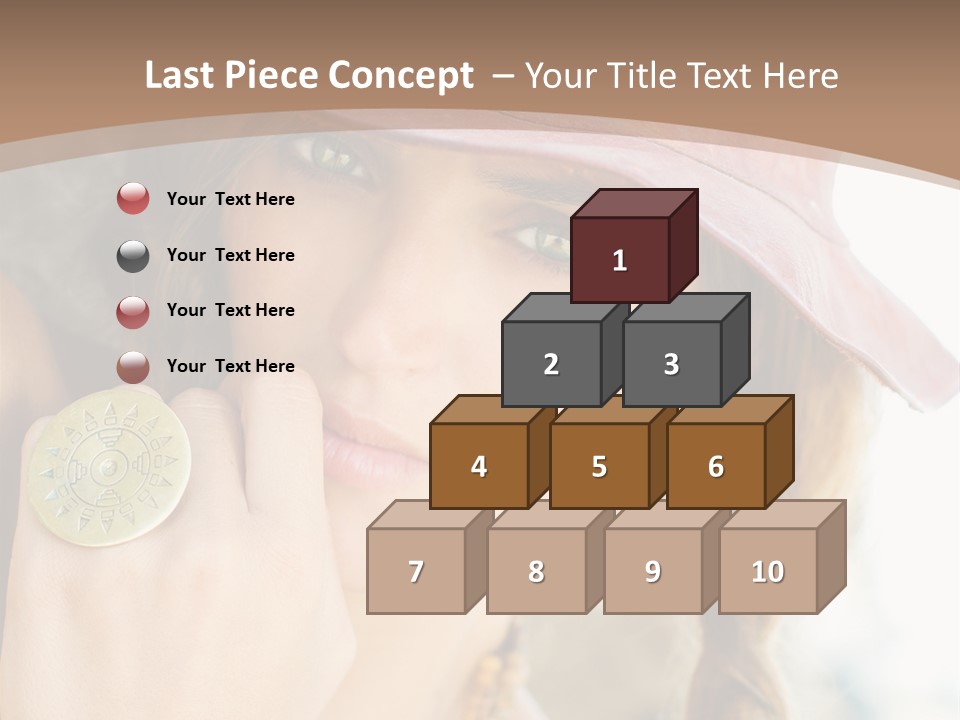 Beautiful Accessories One PowerPoint Template