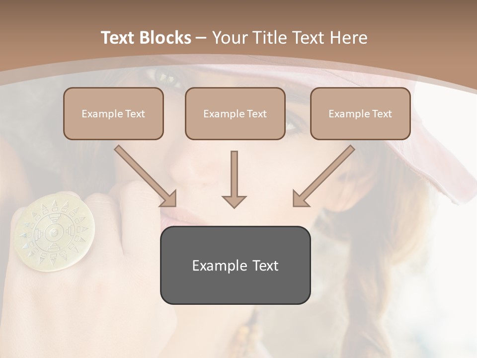 Beautiful Accessories One PowerPoint Template