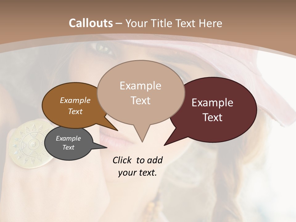 Beautiful Accessories One PowerPoint Template