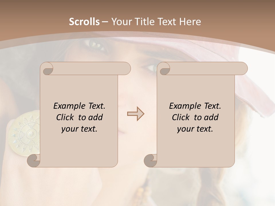 Beautiful Accessories One PowerPoint Template
