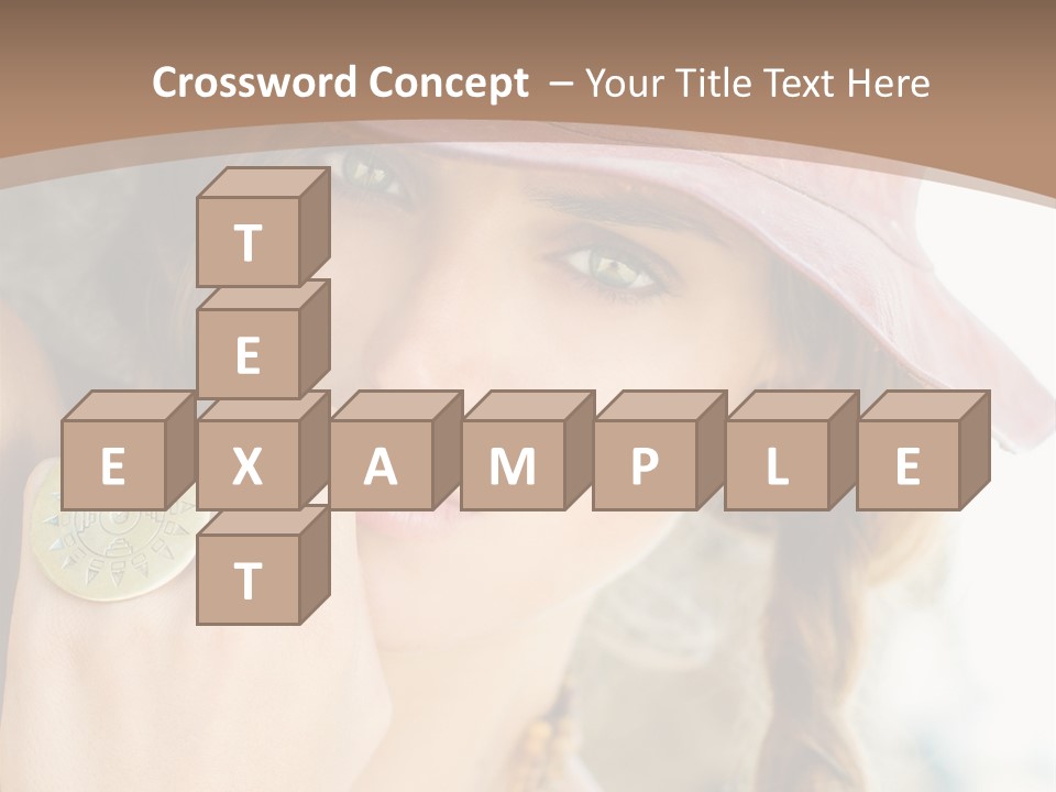 Beautiful Accessories One PowerPoint Template