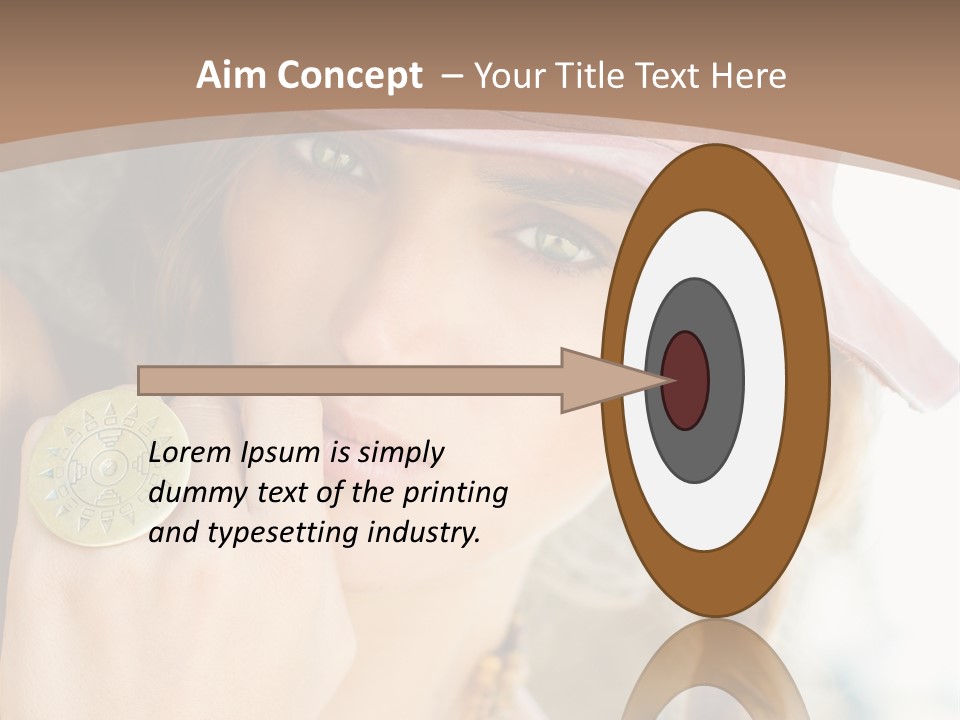 Beautiful Accessories One PowerPoint Template