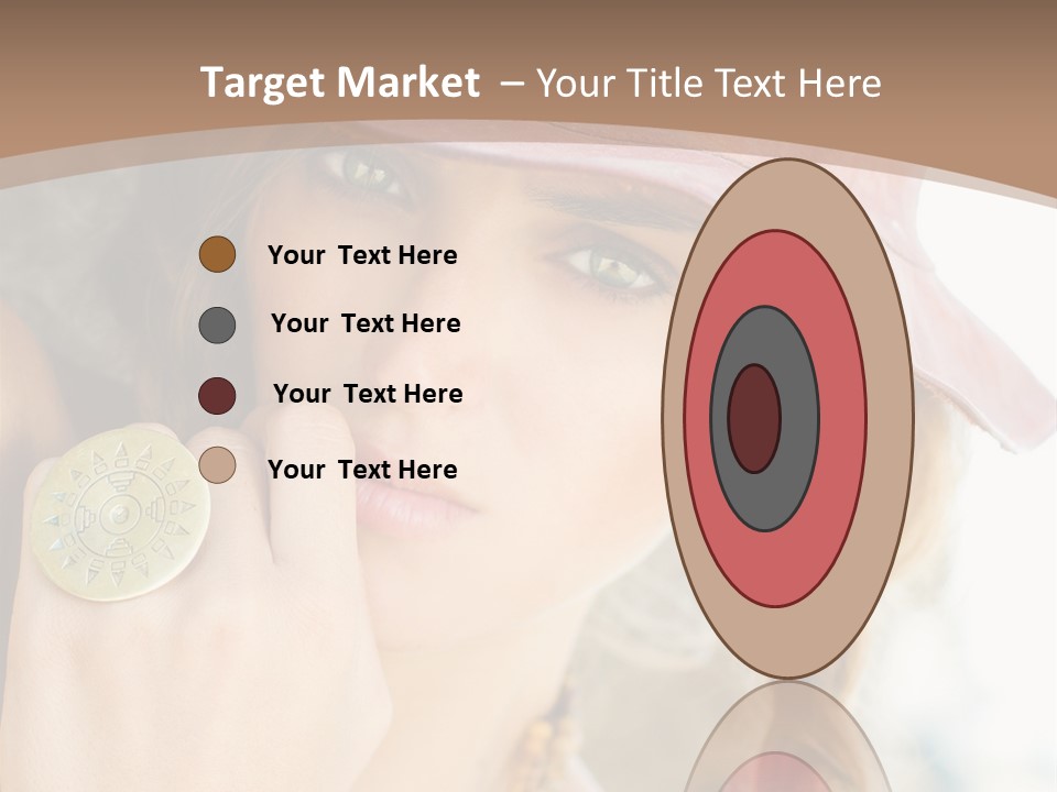 Beautiful Accessories One PowerPoint Template