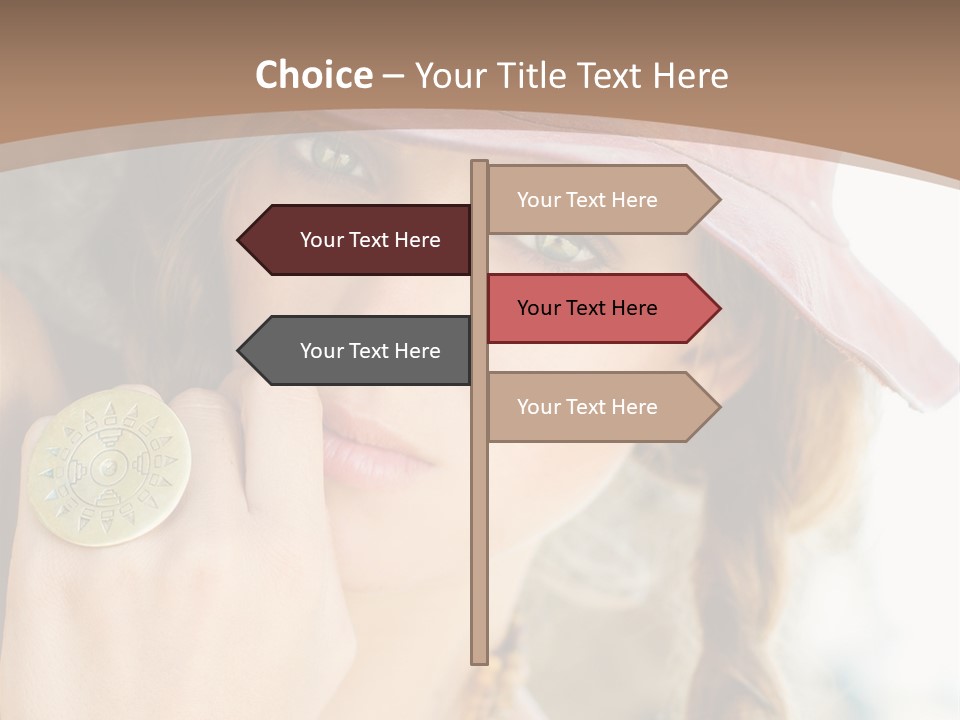 Beautiful Accessories One PowerPoint Template