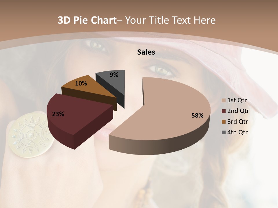 Beautiful Accessories One PowerPoint Template