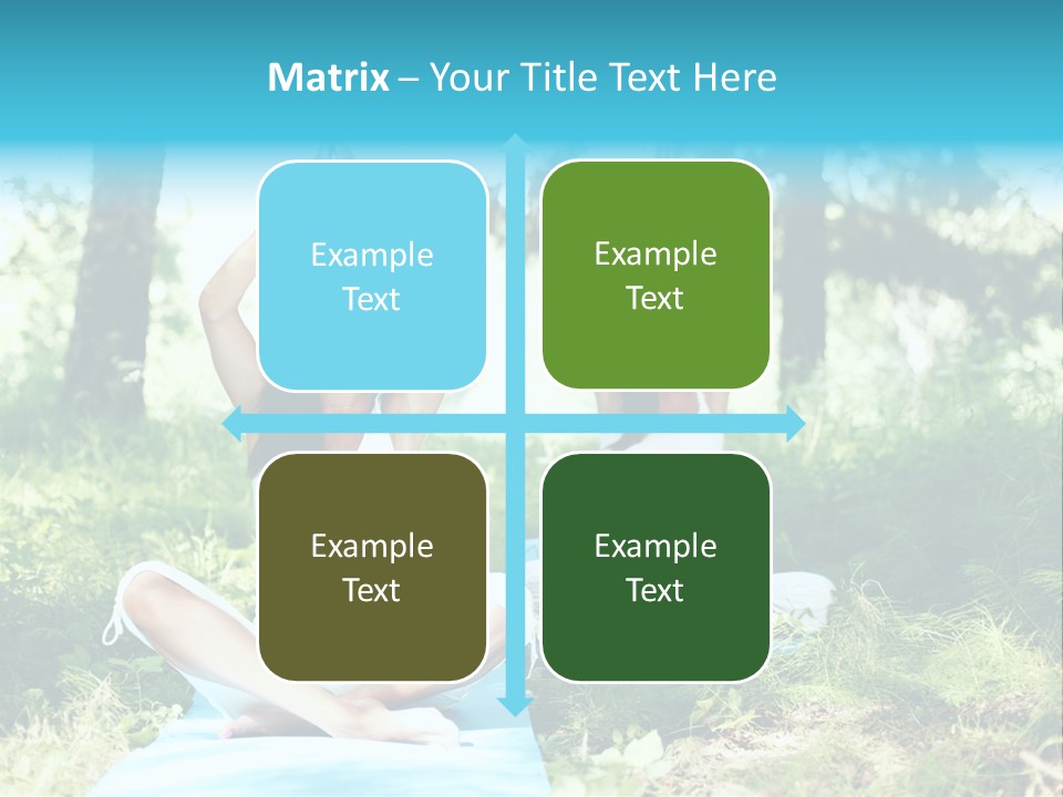 Yoga Natural Fit PowerPoint Template