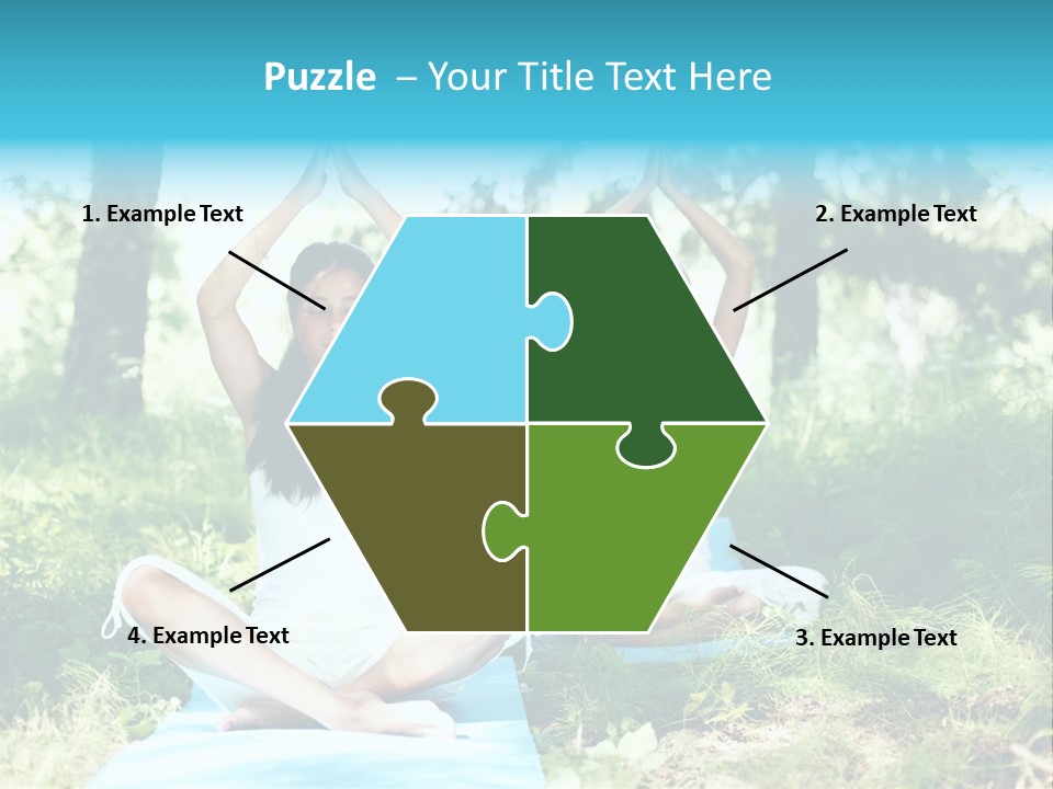 Yoga Natural Fit PowerPoint Template