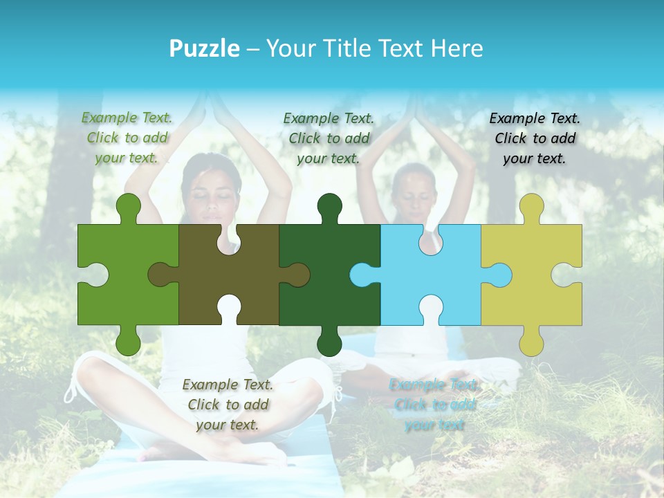 Yoga Natural Fit PowerPoint Template