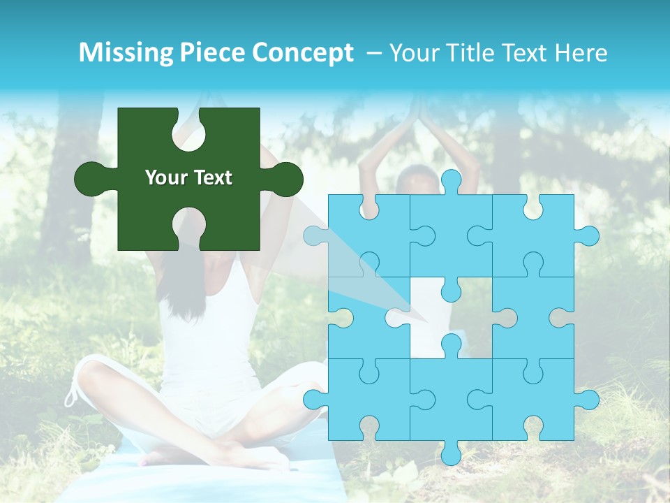 Yoga Natural Fit PowerPoint Template