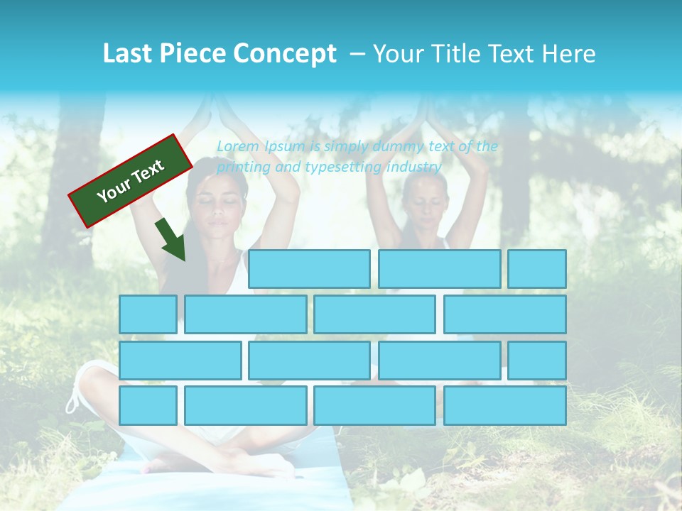 Yoga Natural Fit PowerPoint Template