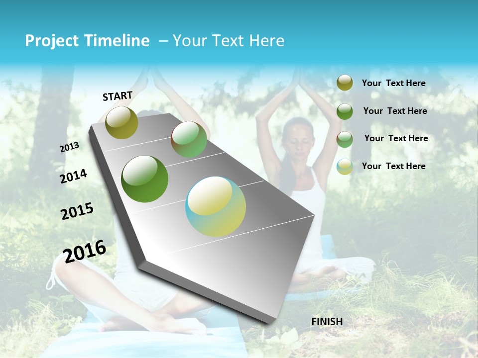 Yoga Natural Fit PowerPoint Template