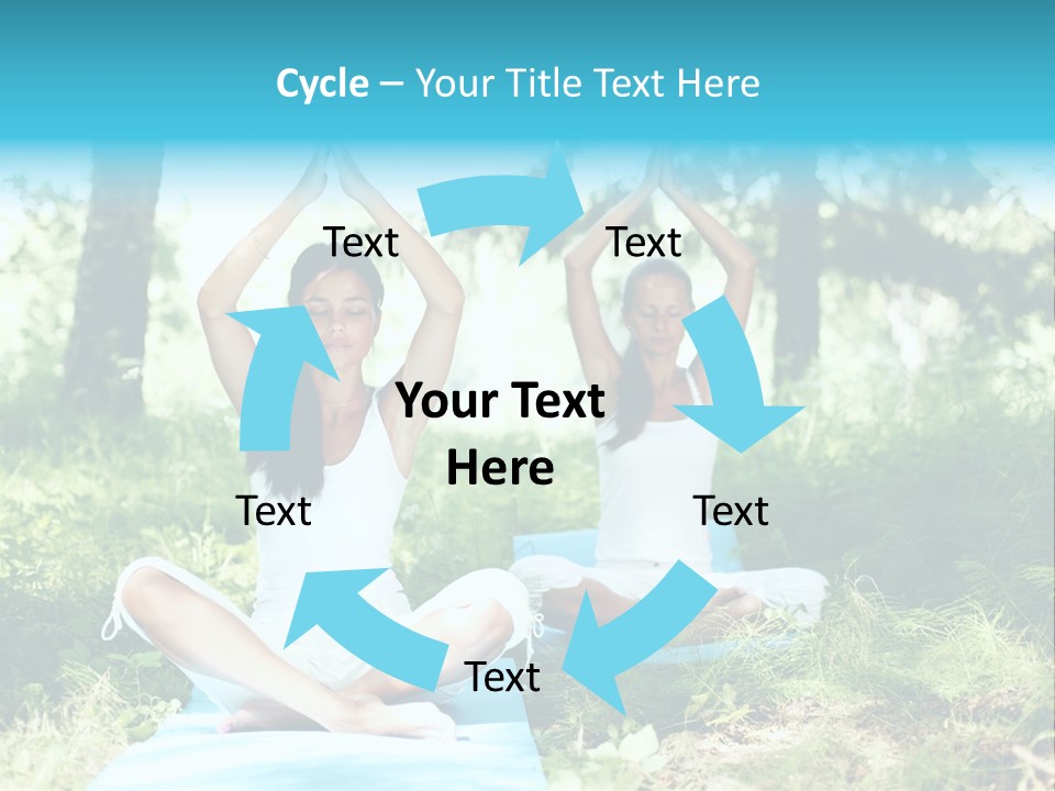 Yoga Natural Fit PowerPoint Template