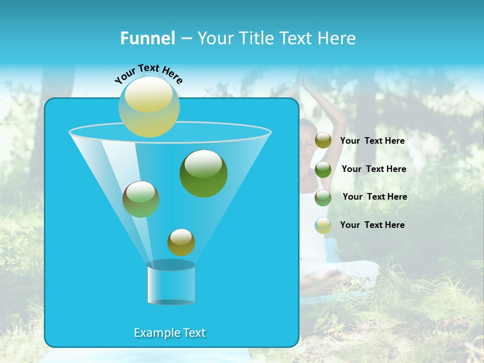 Yoga Natural Fit PowerPoint Template