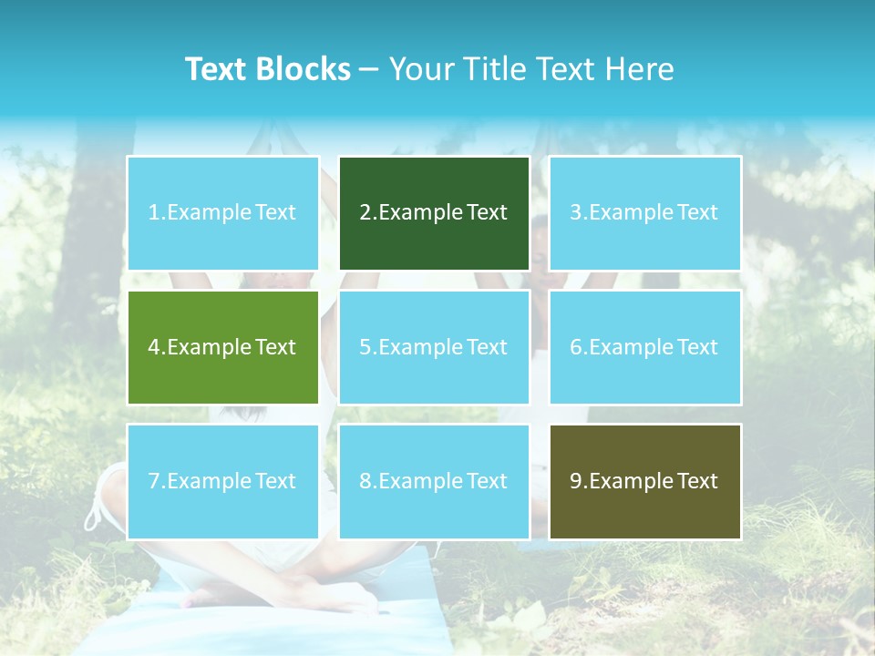 Yoga Natural Fit PowerPoint Template