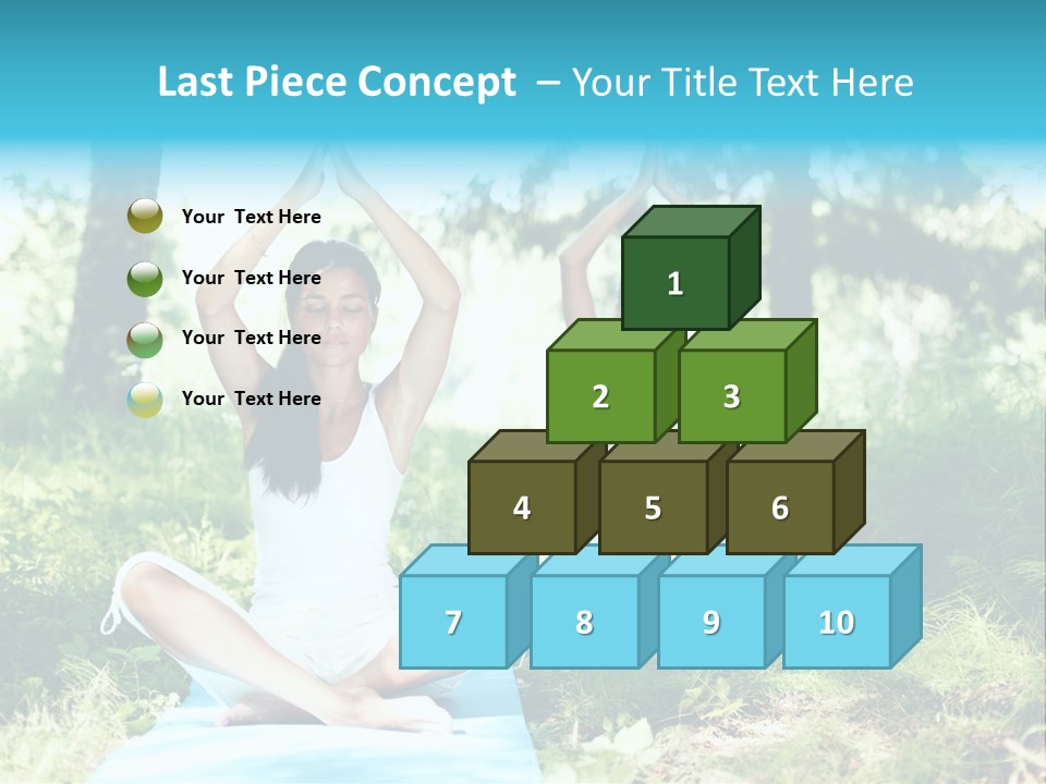 Yoga Natural Fit PowerPoint Template