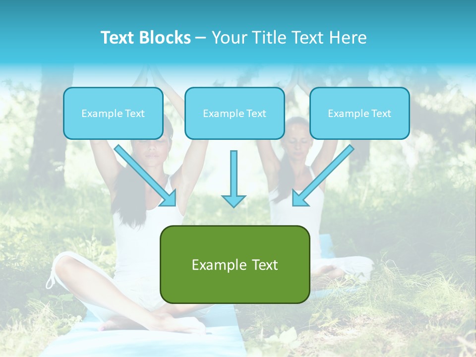 Yoga Natural Fit PowerPoint Template