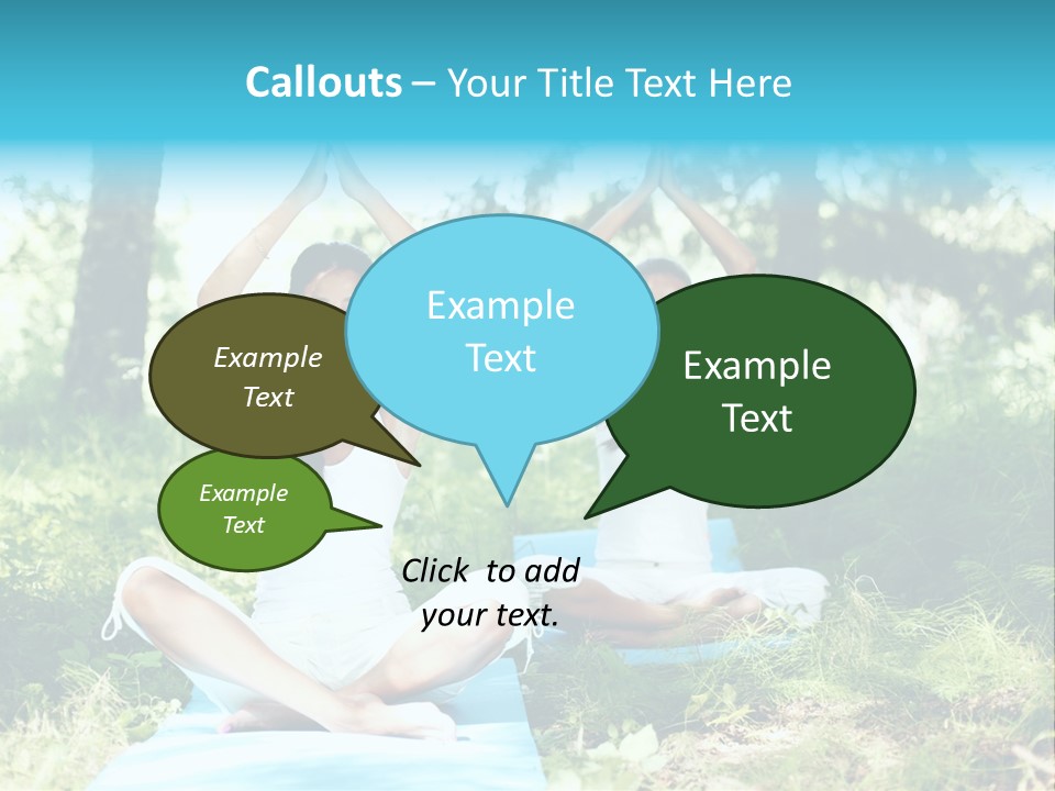 Yoga Natural Fit PowerPoint Template