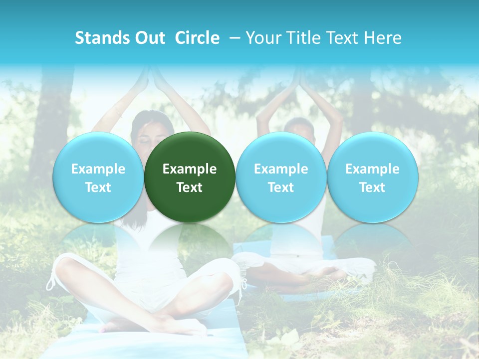 Yoga Natural Fit PowerPoint Template