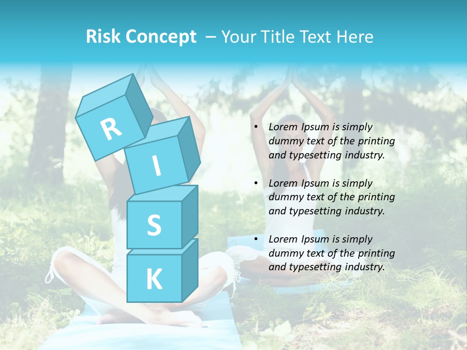 Yoga Natural Fit PowerPoint Template