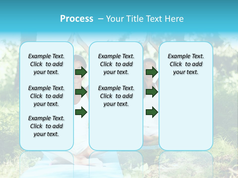 Yoga Natural Fit PowerPoint Template