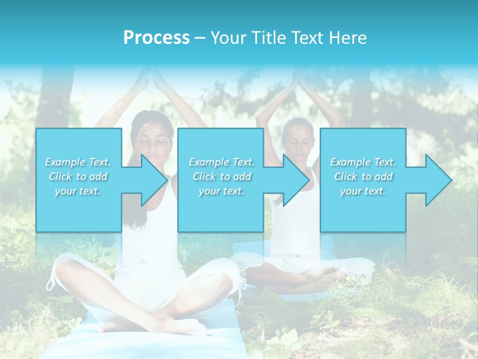 Yoga Natural Fit PowerPoint Template
