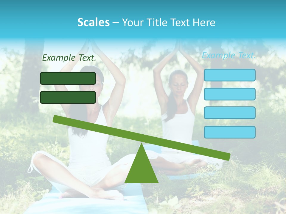 Yoga Natural Fit PowerPoint Template