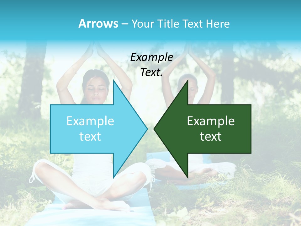 Yoga Natural Fit PowerPoint Template