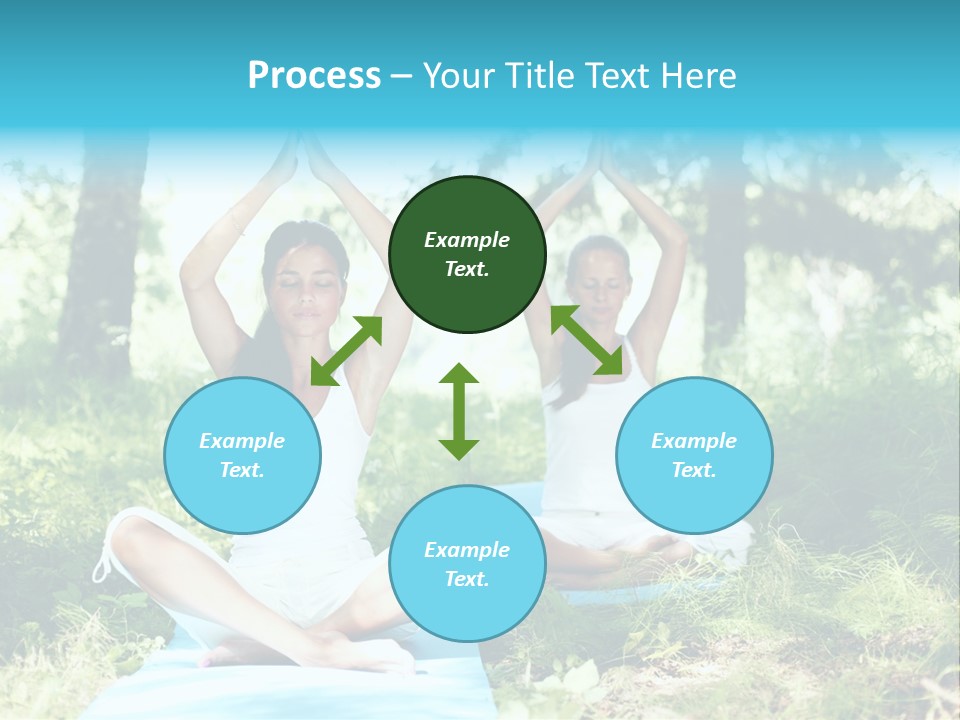 Yoga Natural Fit PowerPoint Template