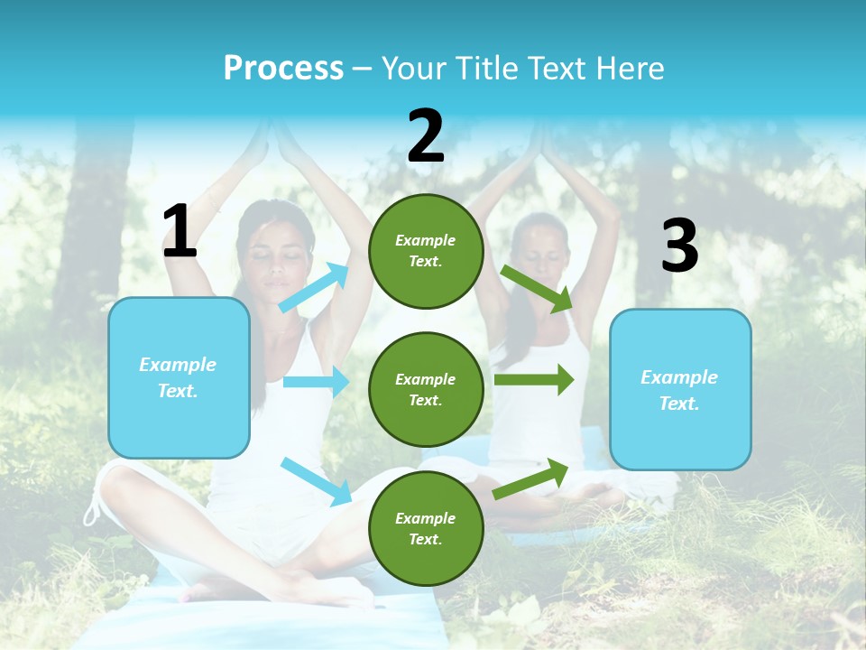 Yoga Natural Fit PowerPoint Template