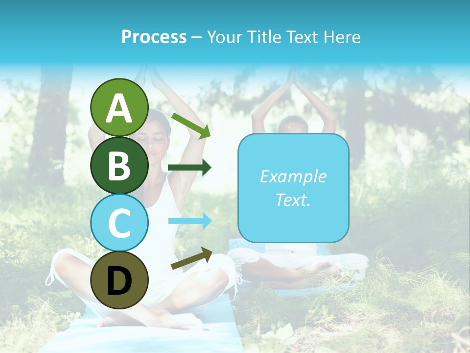 Yoga Natural Fit PowerPoint Template