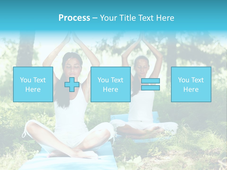 Yoga Natural Fit PowerPoint Template