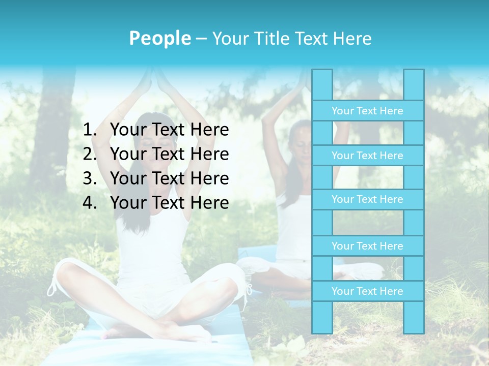 Yoga Natural Fit PowerPoint Template