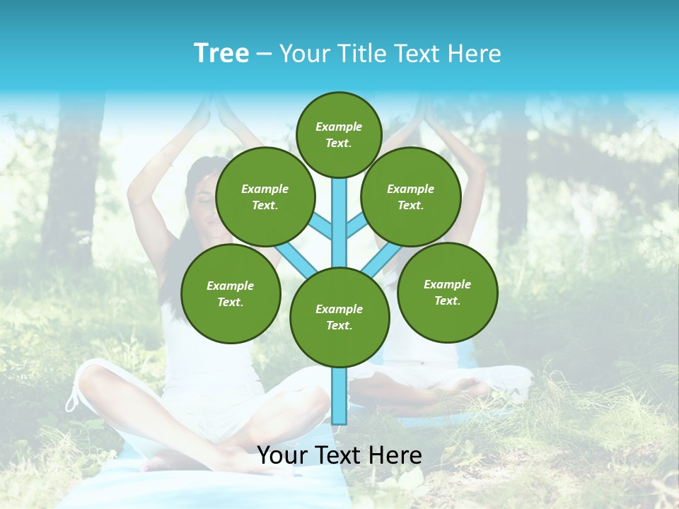 Yoga Natural Fit PowerPoint Template