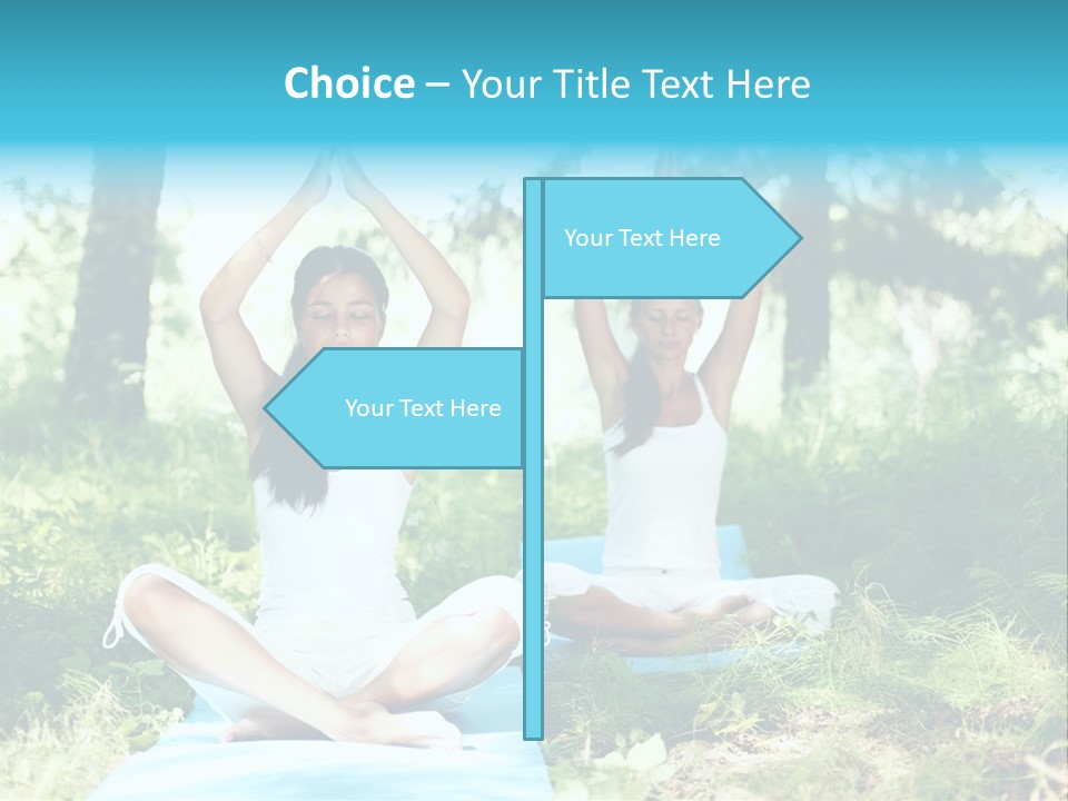 Yoga Natural Fit PowerPoint Template