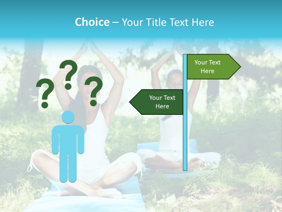 Yoga Natural Fit PowerPoint Template