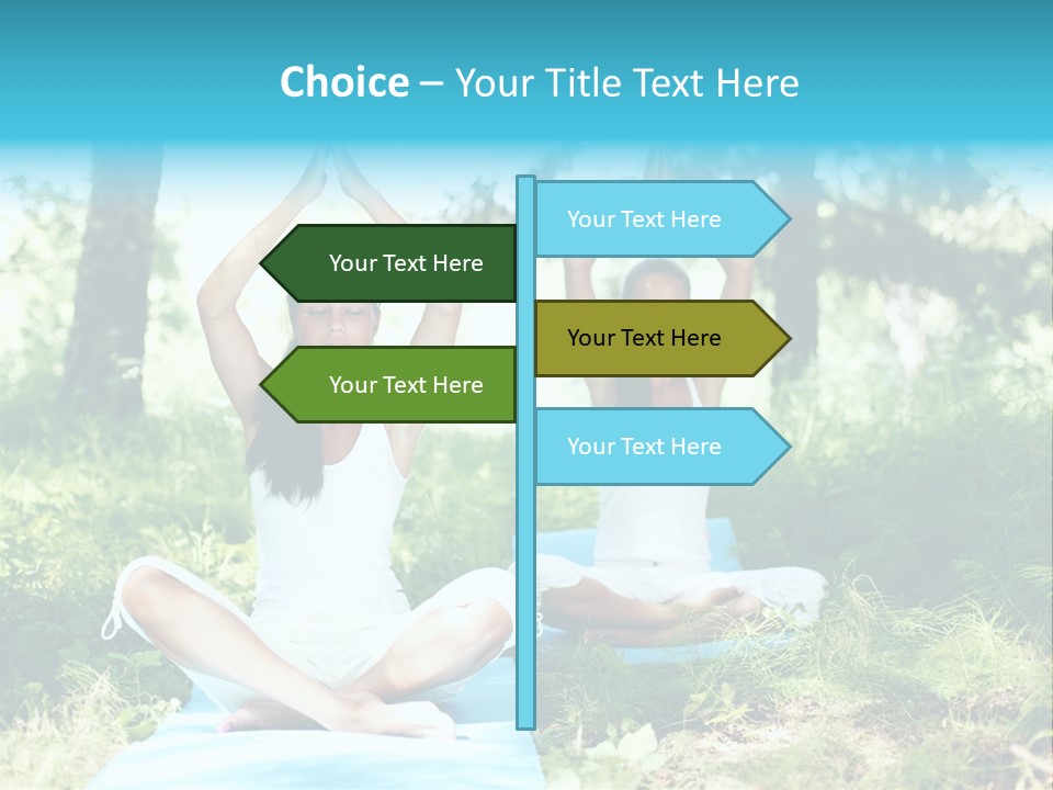 Yoga Natural Fit PowerPoint Template