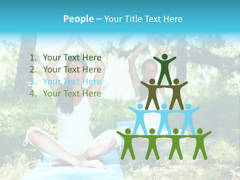 Yoga Natural Fit PowerPoint Template