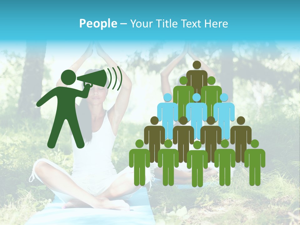 Yoga Natural Fit PowerPoint Template