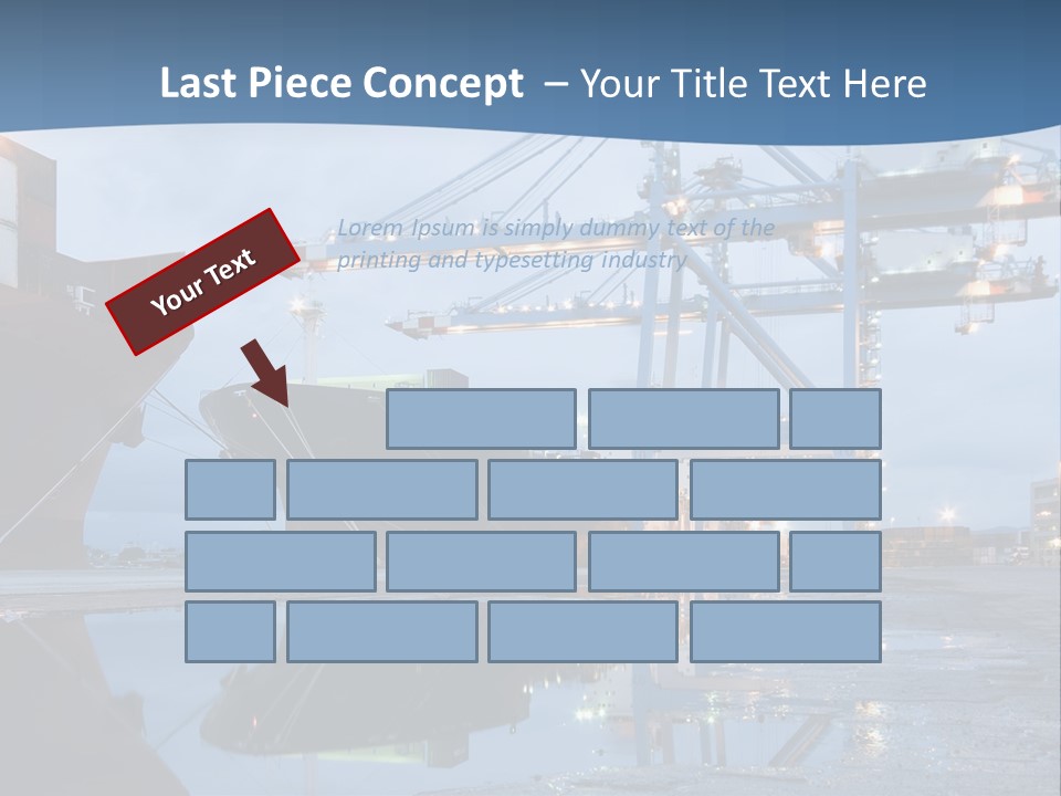 Embarquement Business International PowerPoint Template