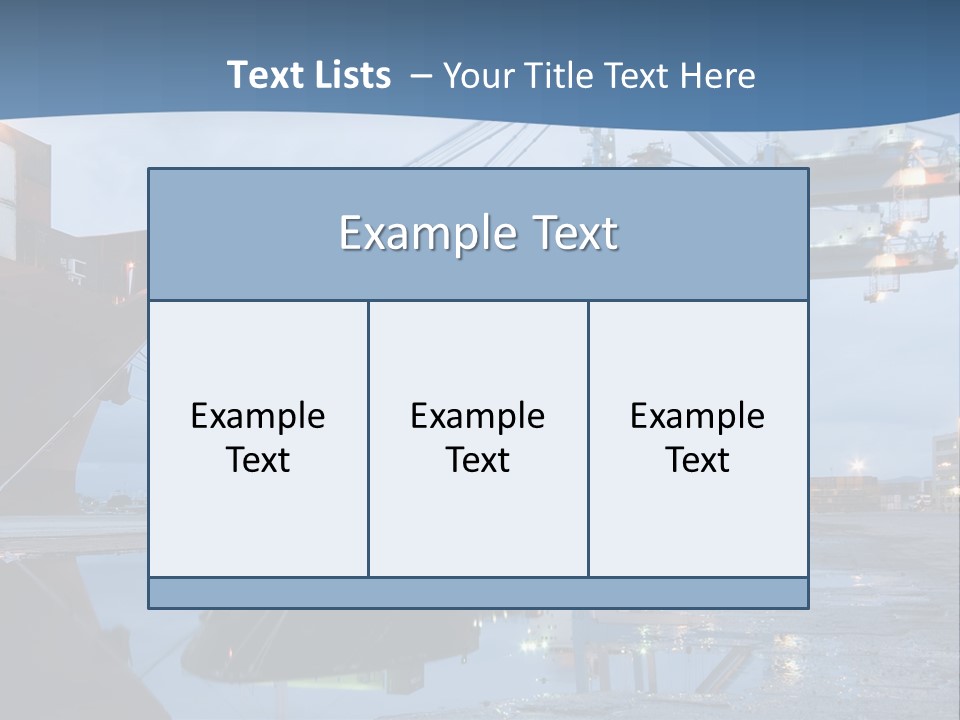 Embarquement Business International PowerPoint Template