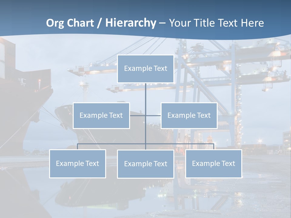 Embarquement Business International PowerPoint Template