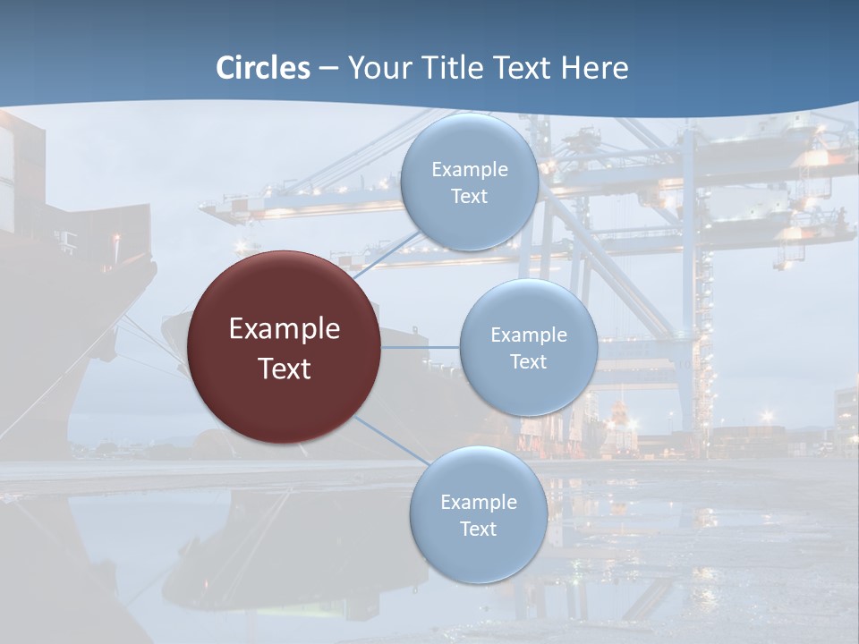 Embarquement Business International PowerPoint Template