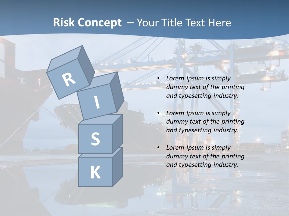 Embarquement Business International PowerPoint Template