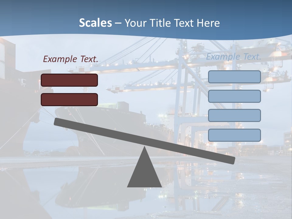 Embarquement Business International PowerPoint Template