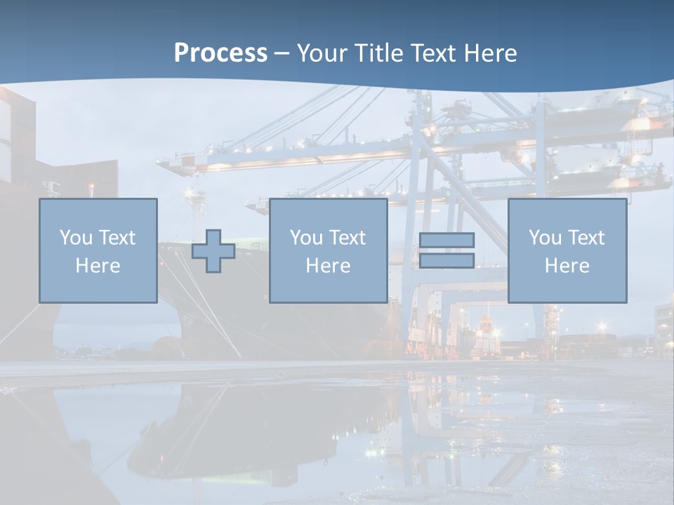 Embarquement Business International PowerPoint Template