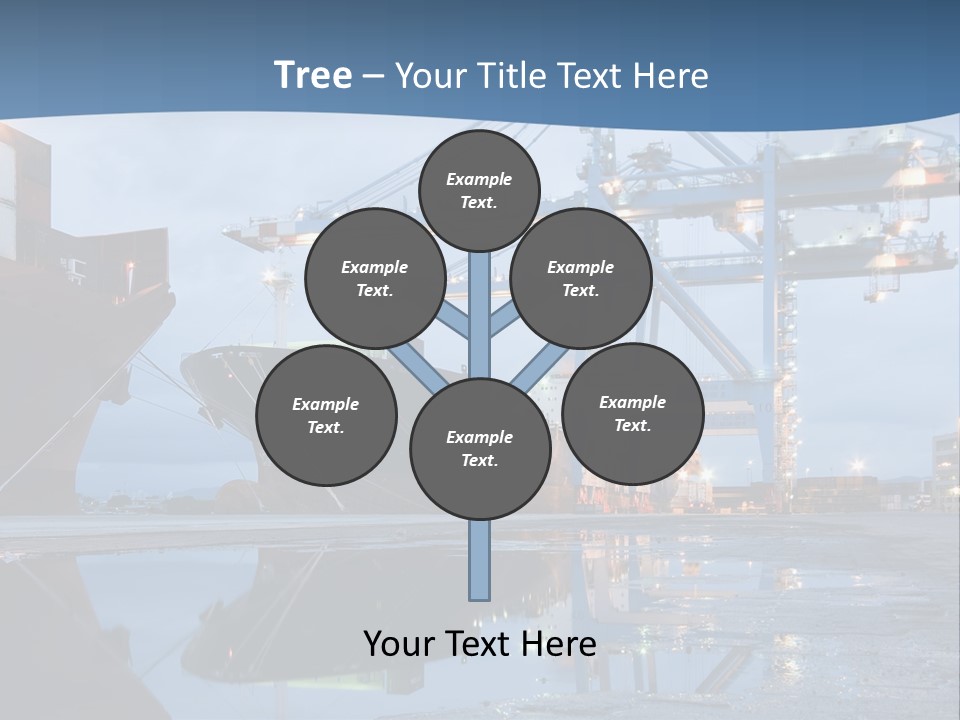 Embarquement Business International PowerPoint Template