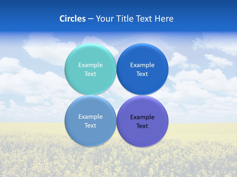 Illumination Cloud Light PowerPoint Template