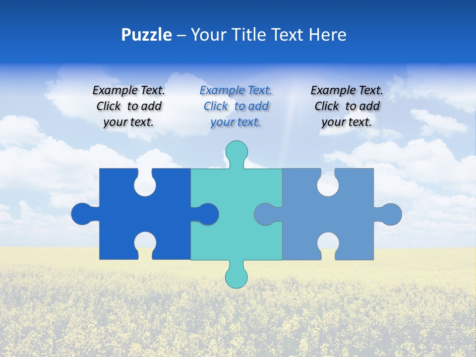 Illumination Cloud Light PowerPoint Template