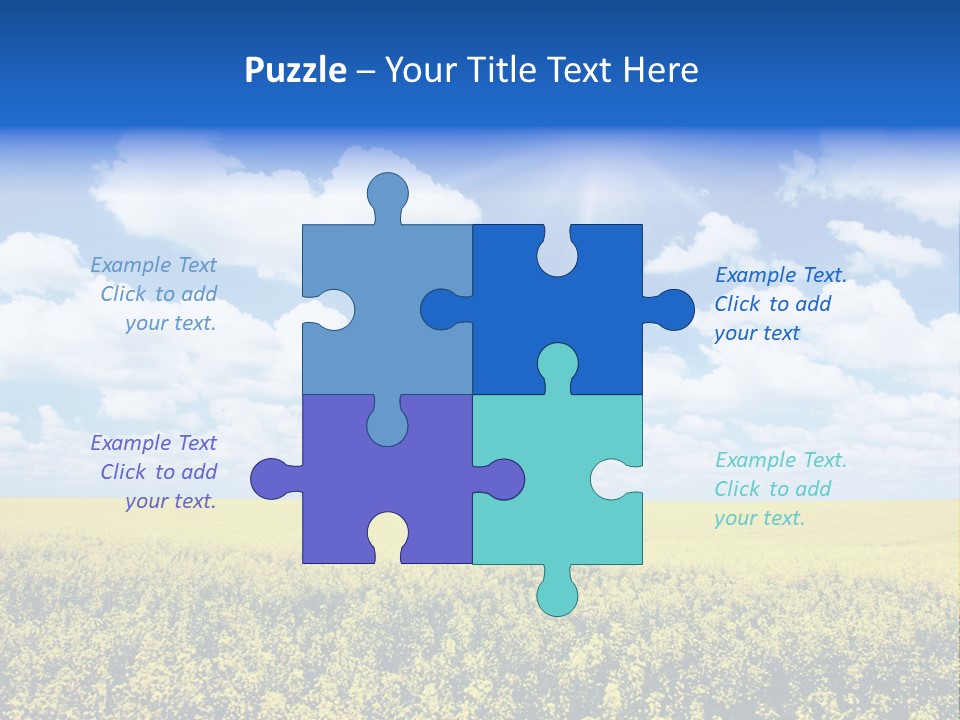 Illumination Cloud Light PowerPoint Template