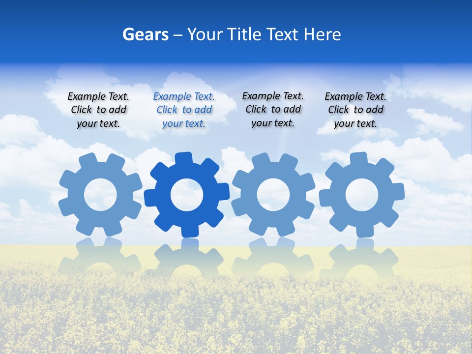 Illumination Cloud Light PowerPoint Template